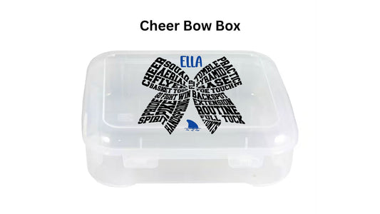 Dance or Cheer Bow Boxes