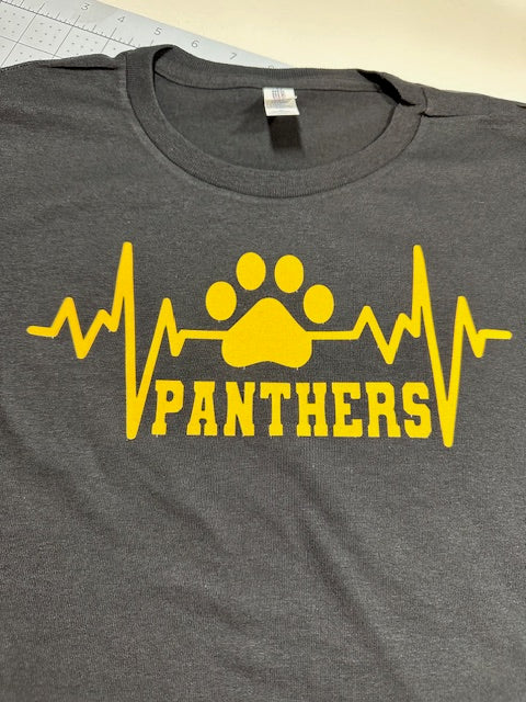 🐾MMS Panther Heartbeat Long Sleeve Tee🐾