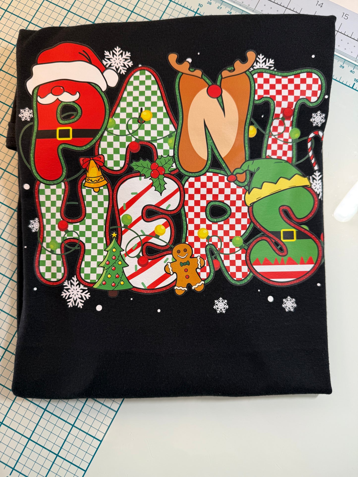 🐾🎄Christmas Panthers Long Sleeve Tee🎅🐾