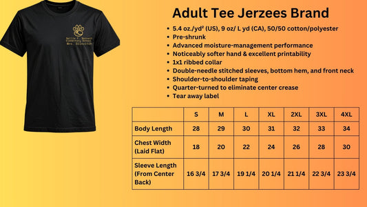 🐾Panther Wave Staff Personalized Short Sleeve Tee🐾